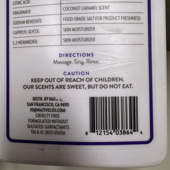 New Native Girl Scouts Moisturizing Conditioner Coconut Caramel 16.5 oz - Picture 4 of 4